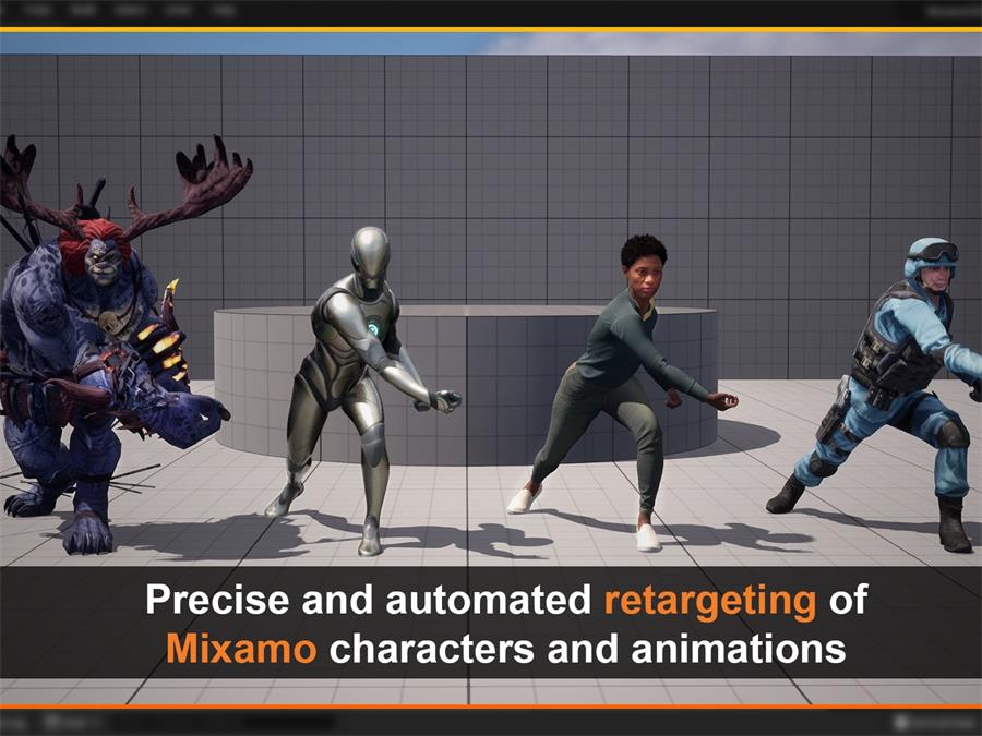 UE5 Mixamo Animation Retargeting 2 - NXlfB1|NXlfB1