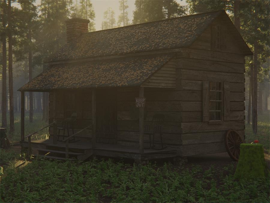 Cabin in the woods – Blender - NXlfB1|NXlfB1