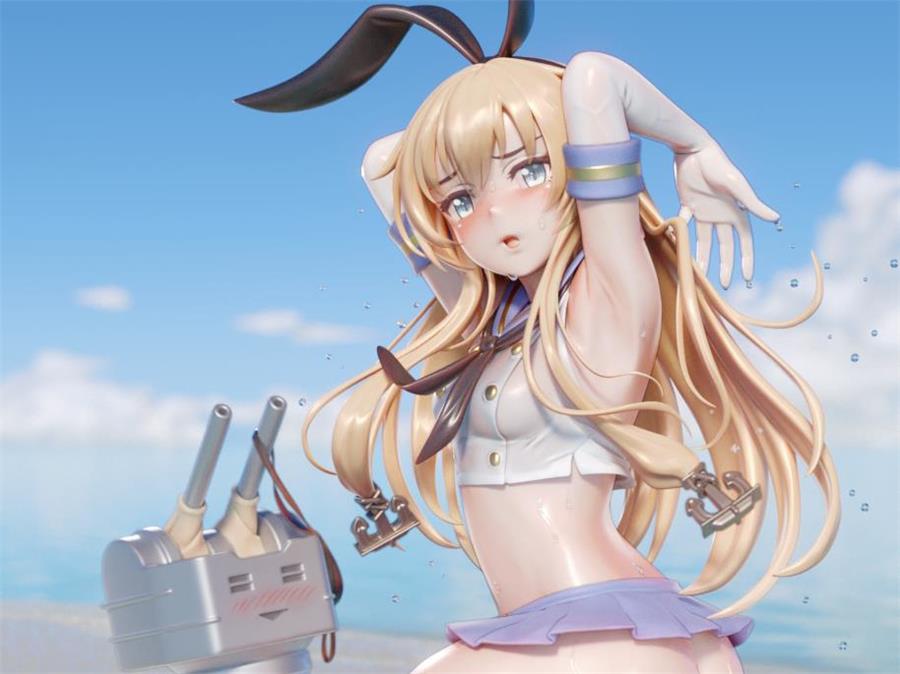 Shimakaze – Blender - NXlfB1|NXlfB1