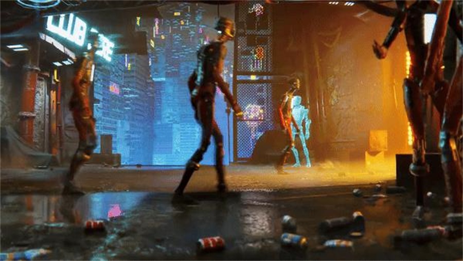 cyberpunk bar_Project – Unity - NXlfB1|NXlfB1