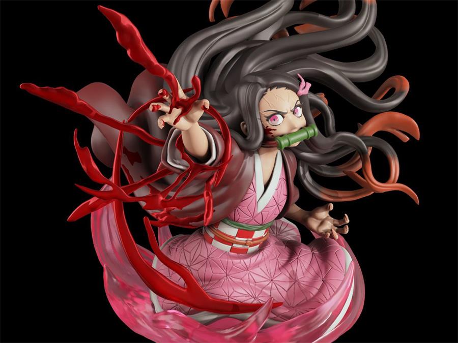 Nezuko (BUST) – 3D PRINTABLE Figure STL - NXlfB1|NXlfB1