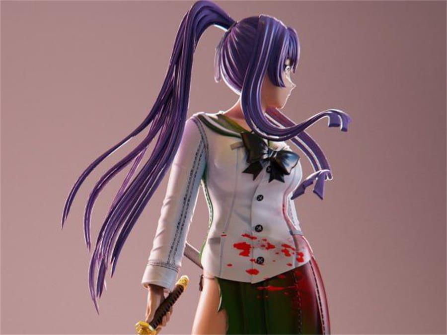 Saeko – 3D PRINTABLE Figure STL - NXlfB1|NXlfB1