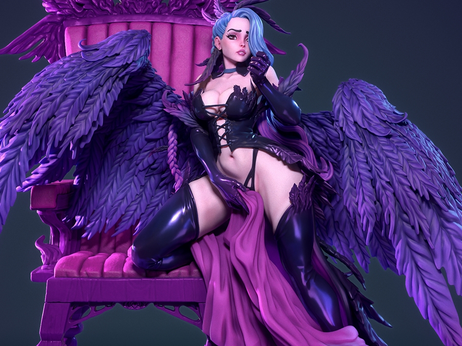 PinUp_Lilim – 3D PRINTABLE Figure STL - NXlfB1|NXlfB1