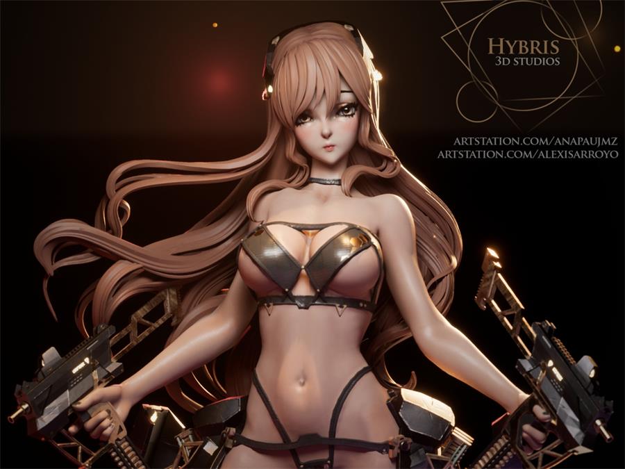 Project Code NOIR - Hybris Studios – 3D PRINTABLE Figure STL - NXlfB1|NXlfB1