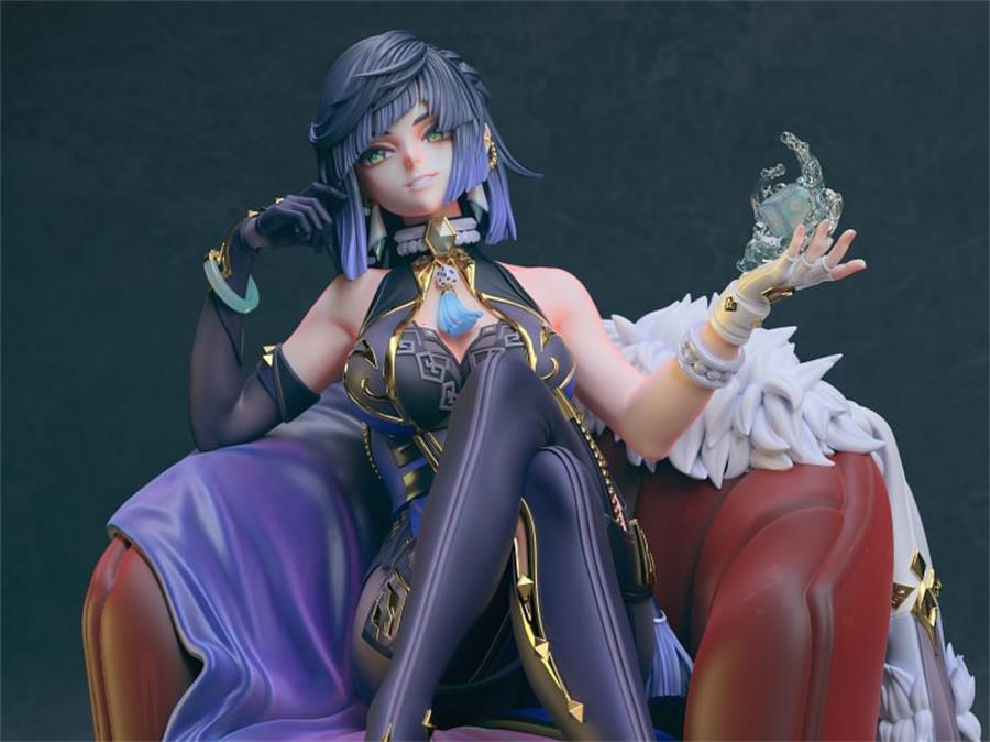 Yelan – 3D PRINTABLE Figure STL - NXlfB1|NXlfB1