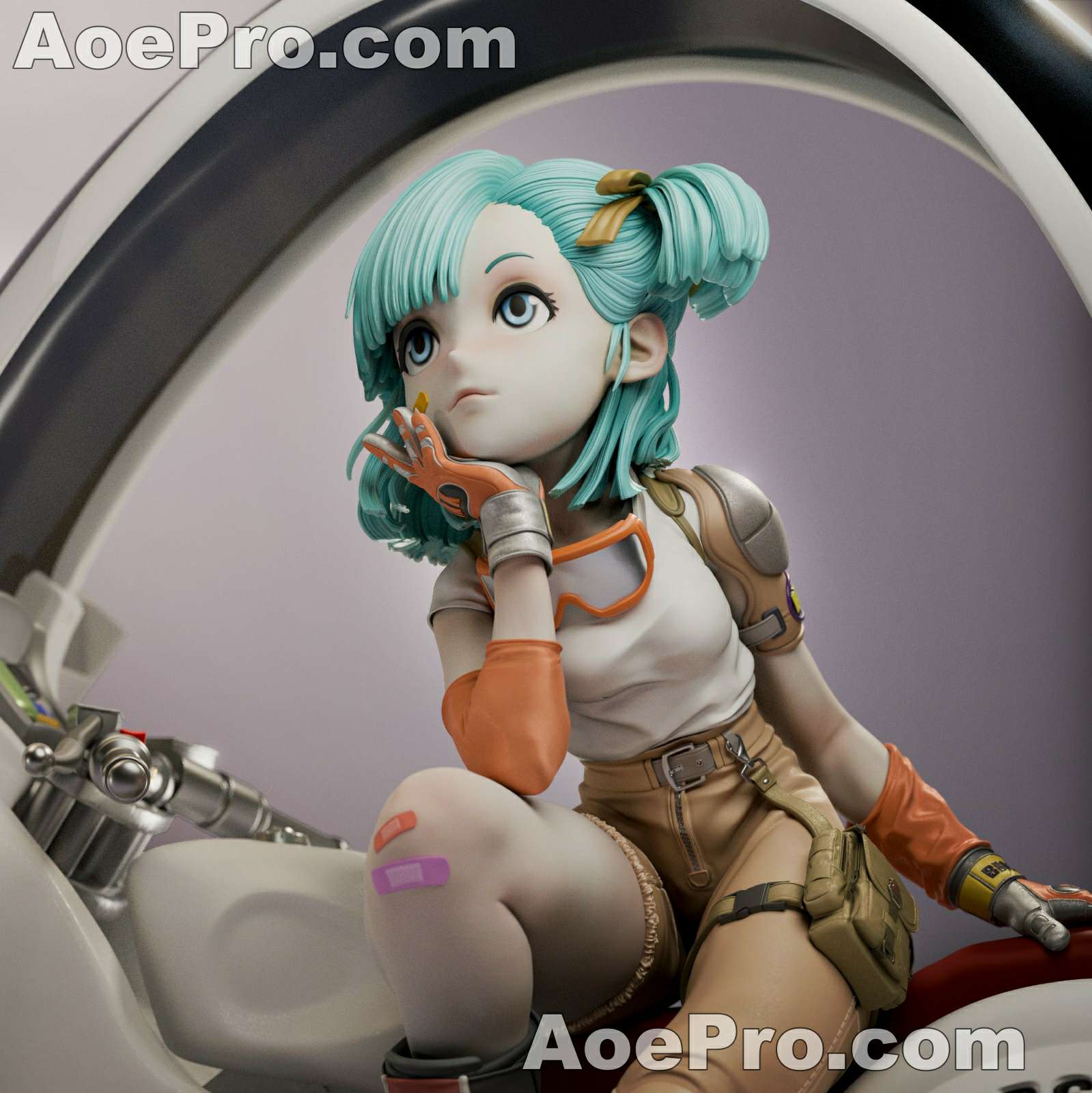 图片[2]|Ca 3d Studios - Bulma – 3D PRINTABLE Figure STL - NXlfB1|NXlfB1