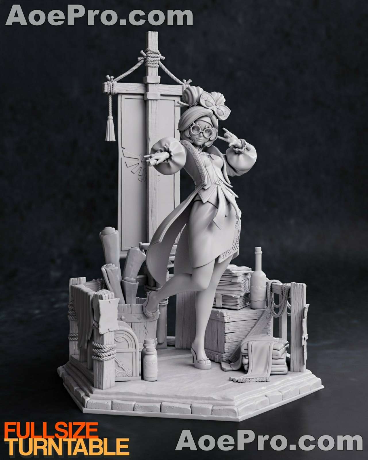 图片[1]|Purah from Legend of Zelda – 3D PRINTABLE Figure STL - NXlfB1|NXlfB1