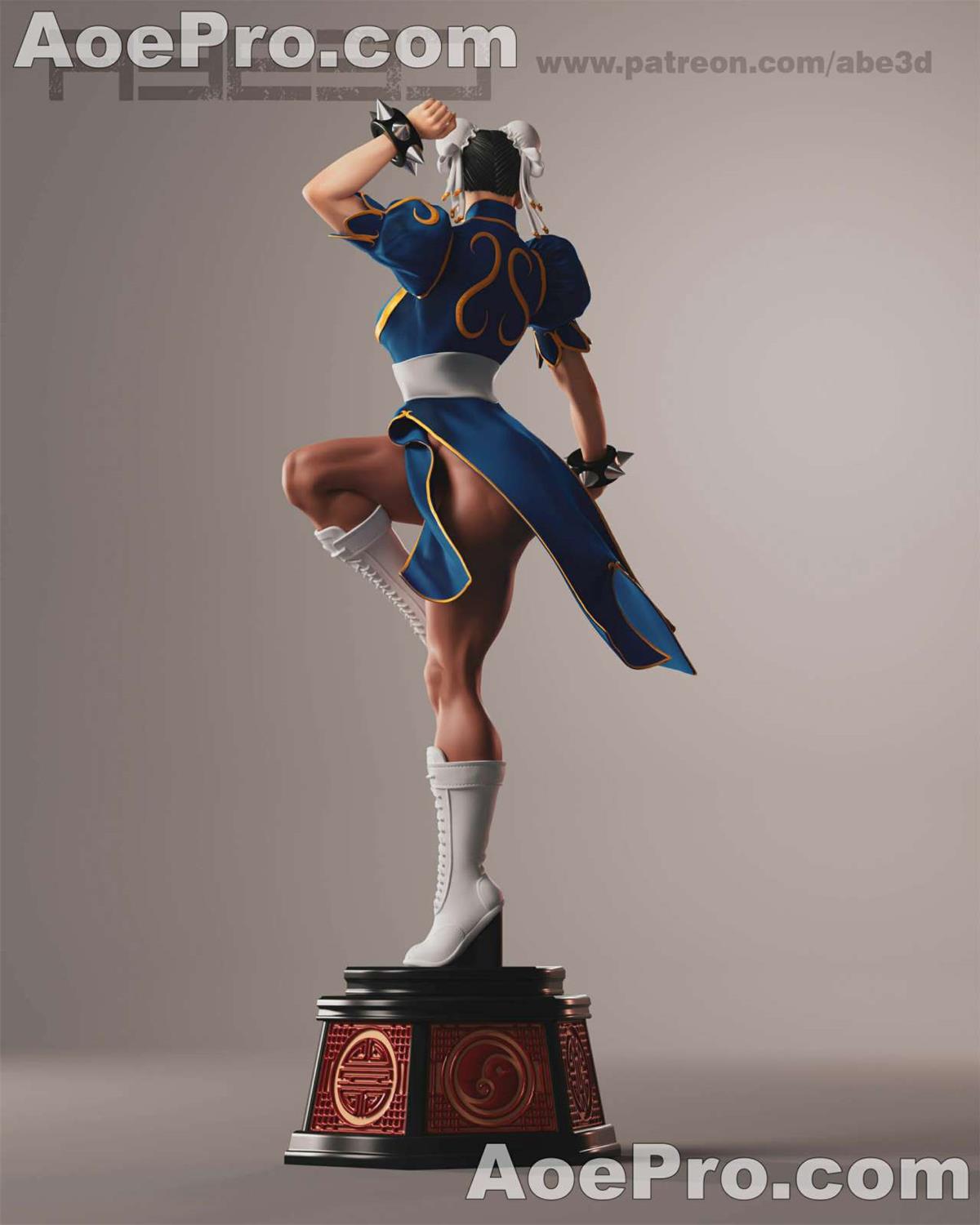 图片[3]|Abe3D - Chun-Li Classic – 3D PRINTABLE Figure STL - NXlfB1|NXlfB1