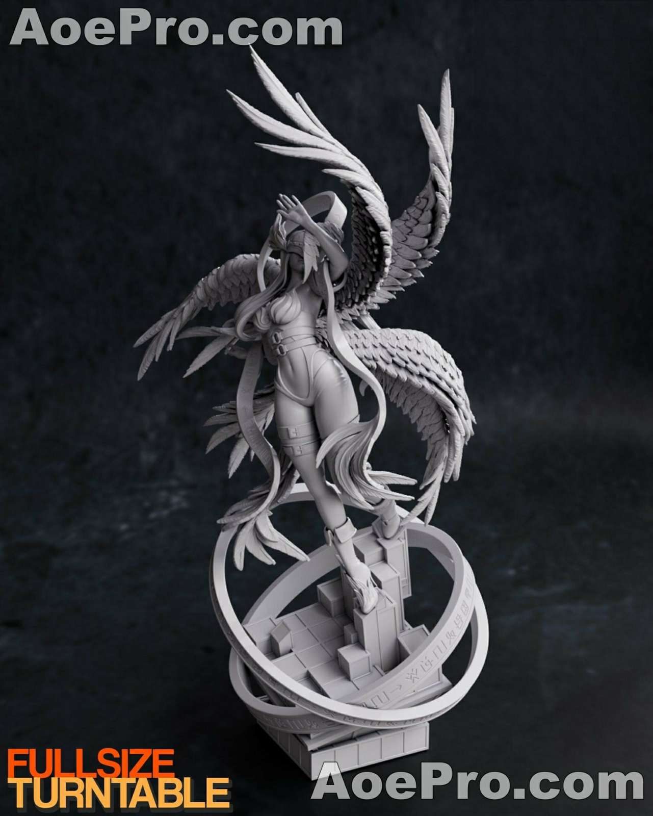 图片[3]|NomNom Figures - Angewomon from Digimon – 3D PRINTABLE Figure STL - NXlfB1|NXlfB1