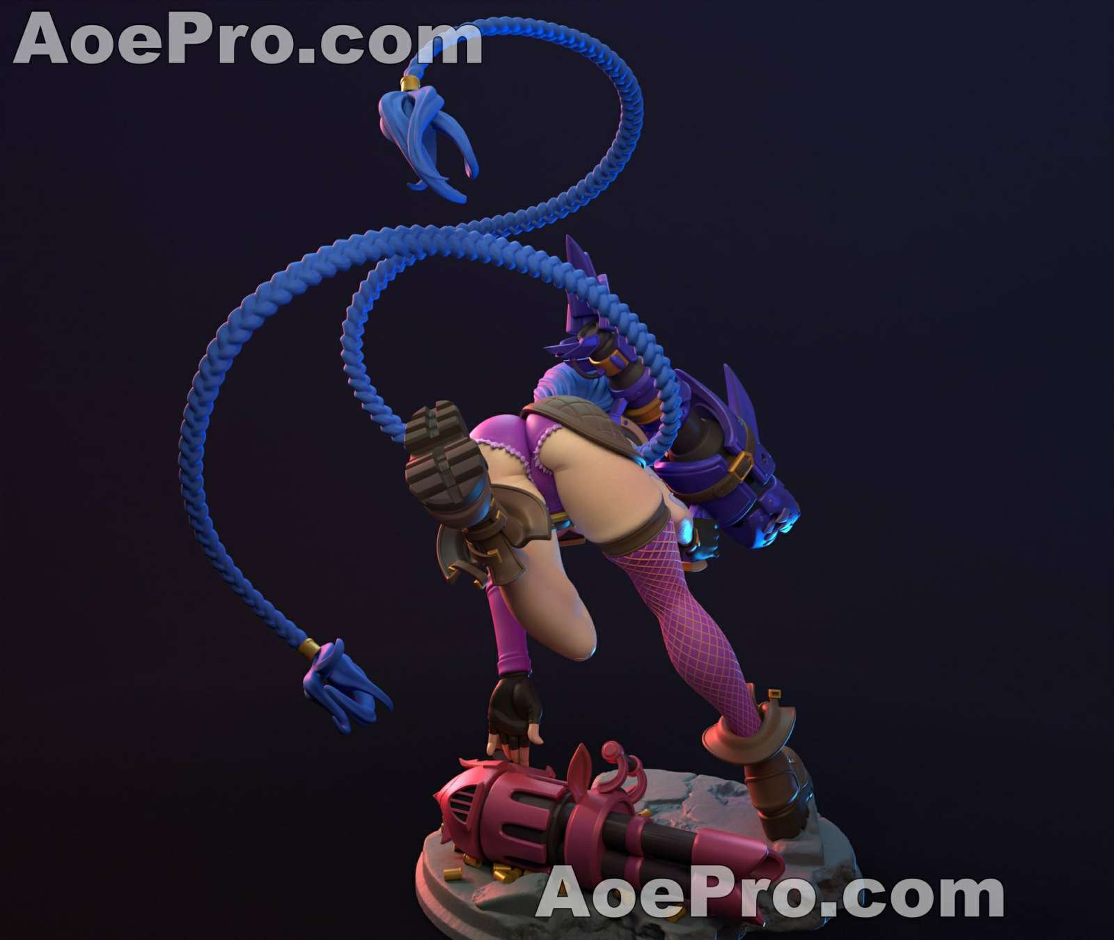 图片[5]|Dinamuuu3D - Jinx – 3D PRINTABLE Figure STL - NXlfB1|NXlfB1