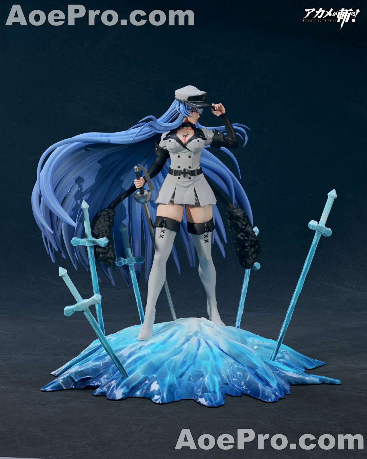 图片[6]|Chuya Factory - Esdeath - Akame Ga Kill! – 3D PRINTABLE Figure STL - NXlfB1|NXlfB1