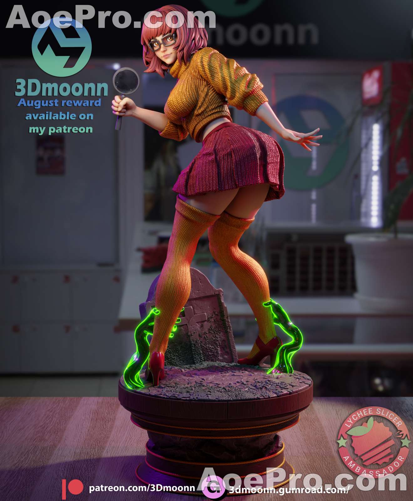 图片[1]|3Dmoonn Velma Dinkley – 3D PRINTABLE Figure STL - NXlfB1|NXlfB1