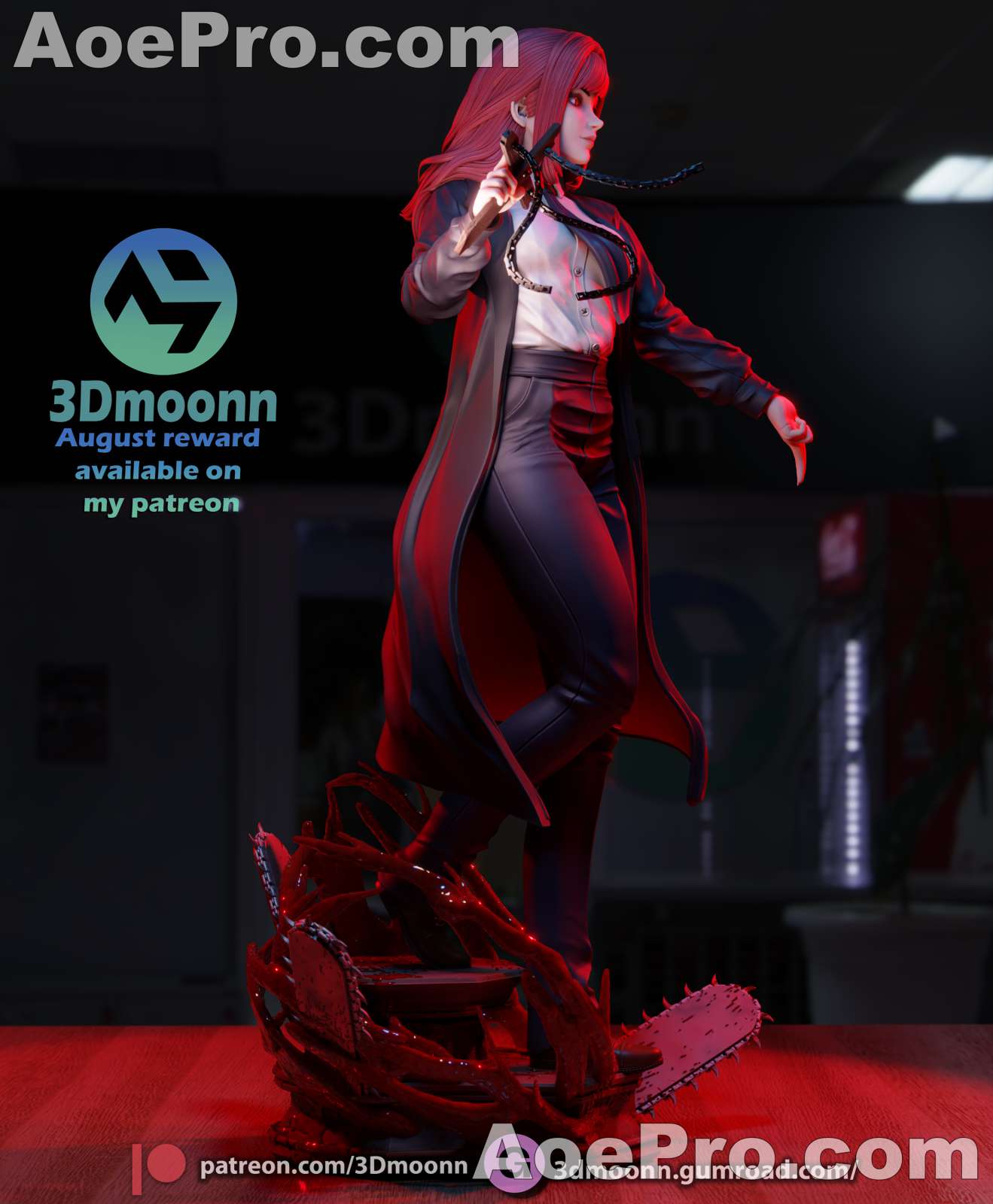 图片[10]|3Dmoonn - Makima Stl Ultimate & Merchant tier – 3D PRINTABLE Figure STL - NXlfB1|NXlfB1