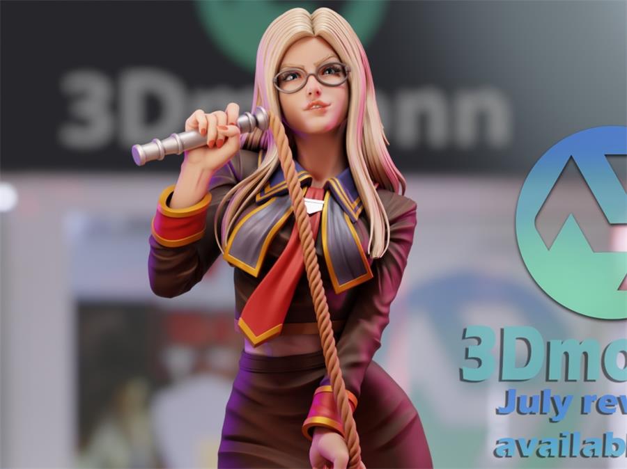 3Dmoonn - Quistis - Final Fantasy – 3D PRINTABLE Figure STL - NXlfB1|NXlfB1