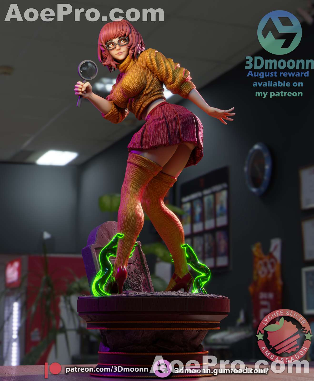 图片[2]|3Dmoonn Velma Dinkley – 3D PRINTABLE Figure STL - NXlfB1|NXlfB1