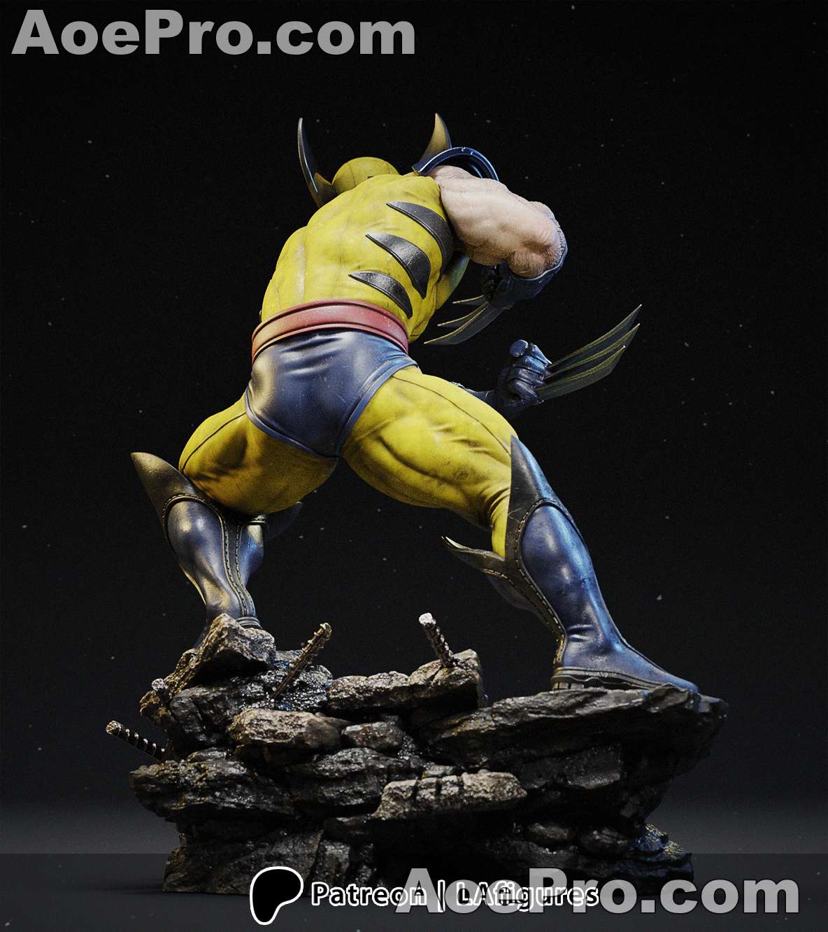 图片[7]|L.A. Figures - X - Men Wolverine – 3D PRINTABLE Figure STL - NXlfB1|NXlfB1