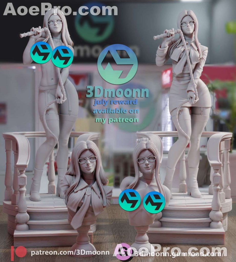 图片[8]|3Dmoonn - Quistis - Final Fantasy – 3D PRINTABLE Figure STL - NXlfB1|NXlfB1