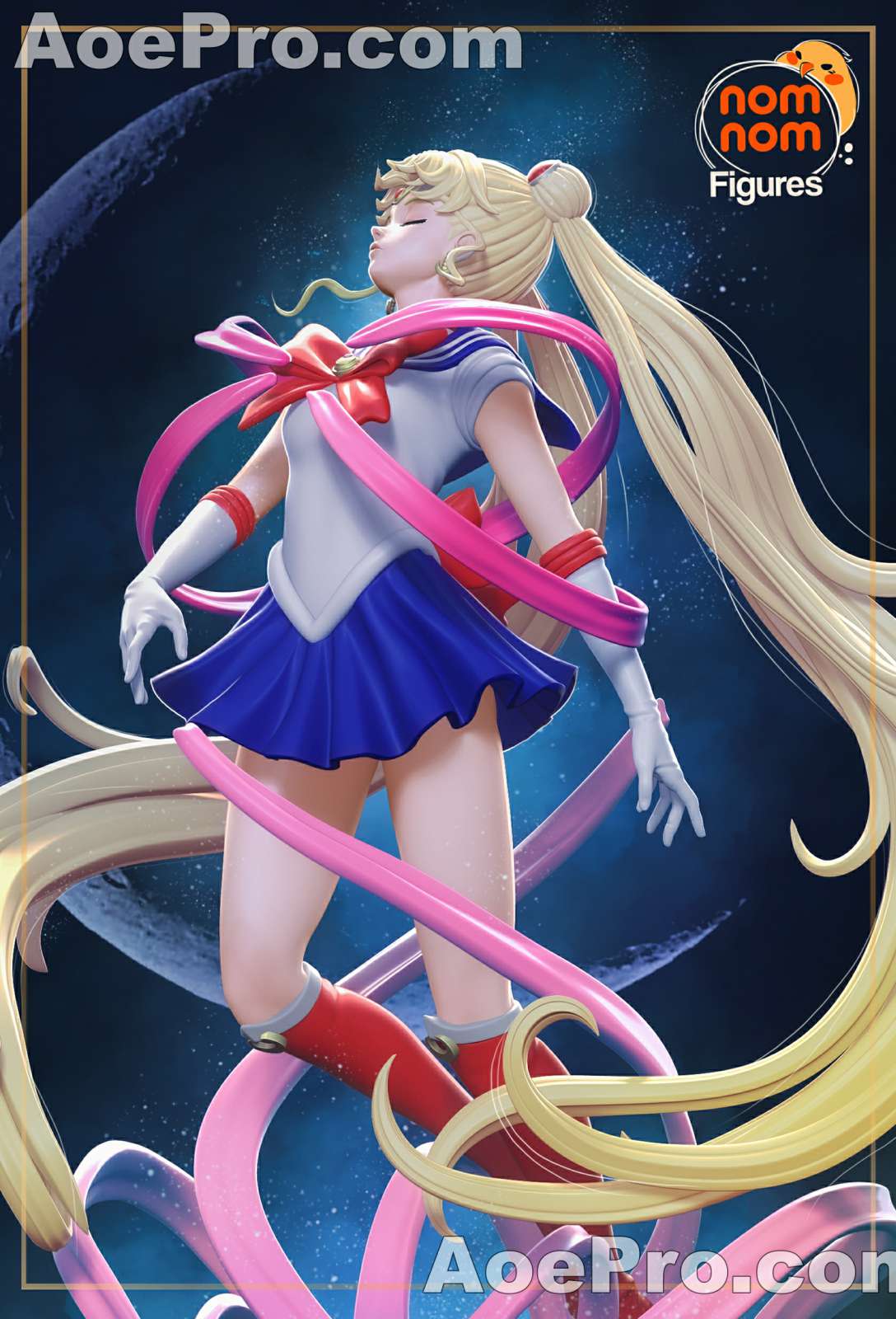 图片[1]|Nomnom Figures - Sailor Moon – 3D PRINTABLE Figure STL - NXlfB1|NXlfB1