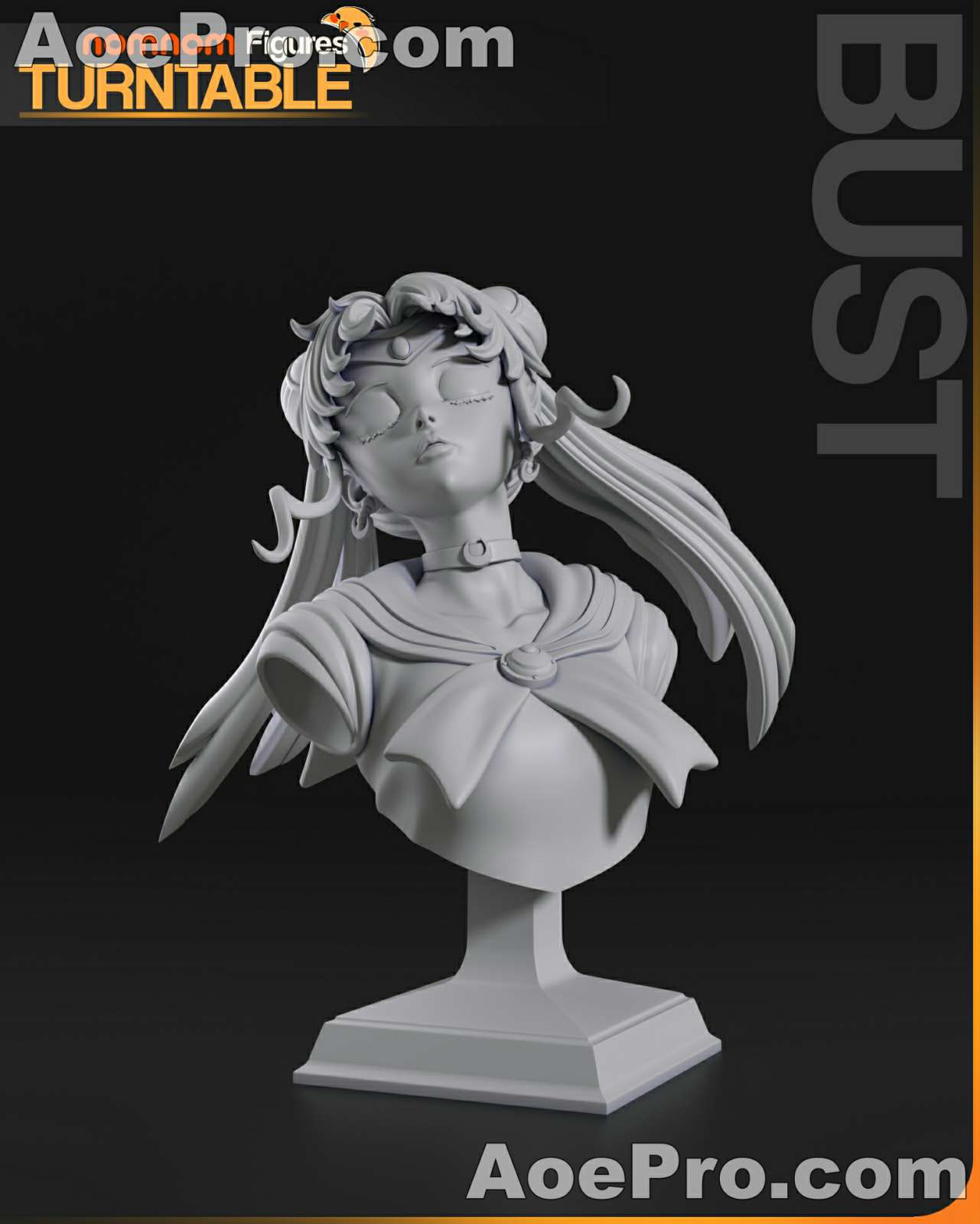 图片[2]|Nomnom Figures - Sailor Moon – 3D PRINTABLE Figure STL - NXlfB1|NXlfB1