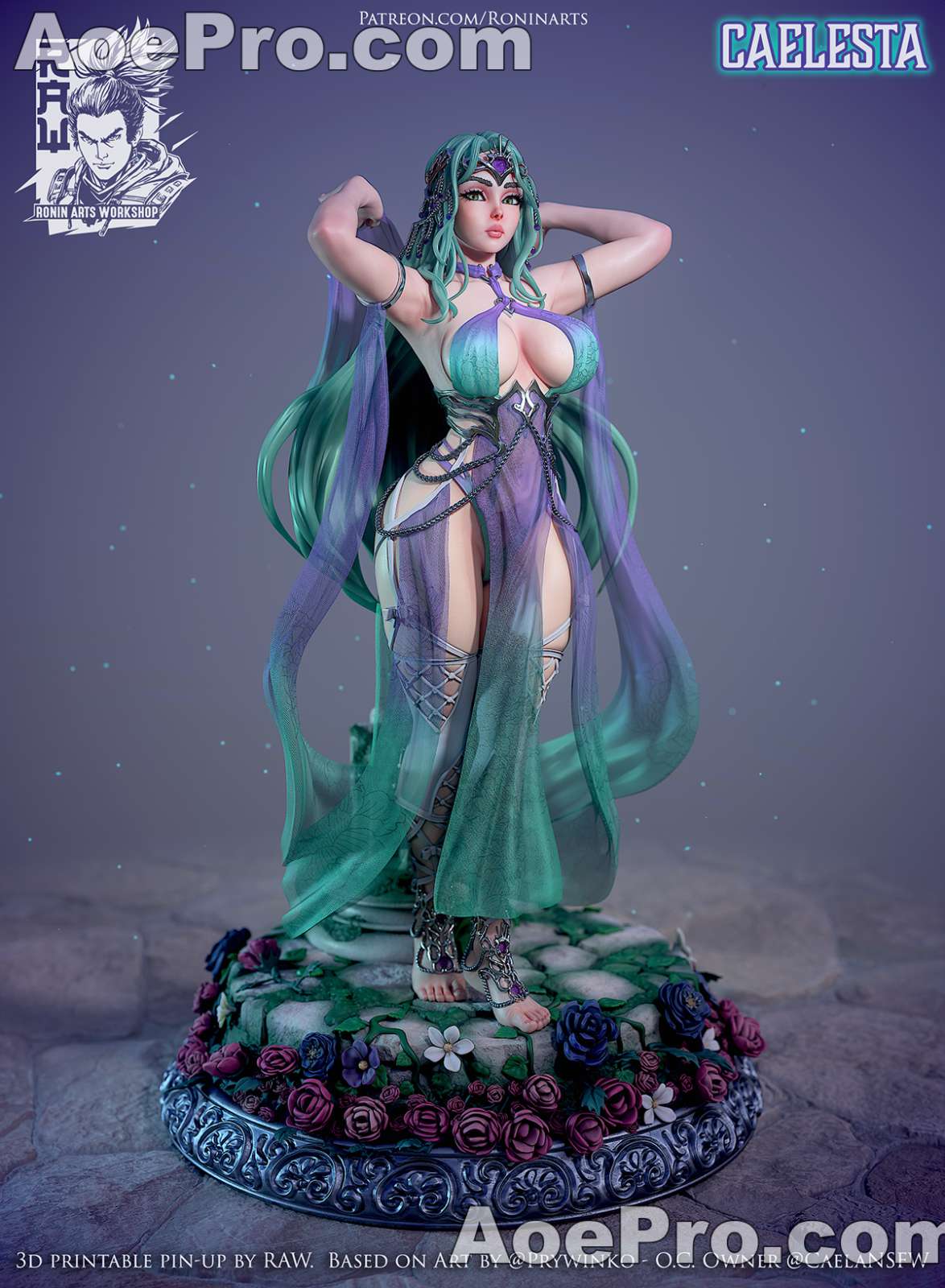 图片[1]|PinUp_Caelesta – 3D PRINTABLE Figure STL - NXlfB1|NXlfB1