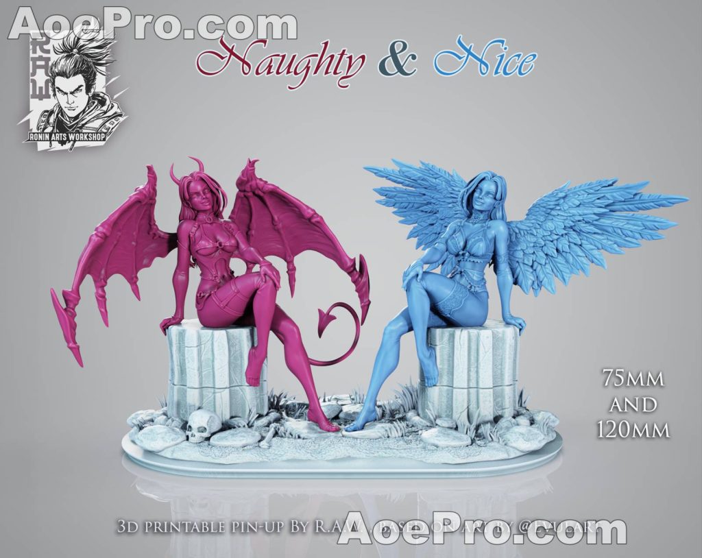 图片[6]|NaughtyAndNice_PInUp – 3D PRINTABLE Figure STL - NXlfB1|NXlfB1