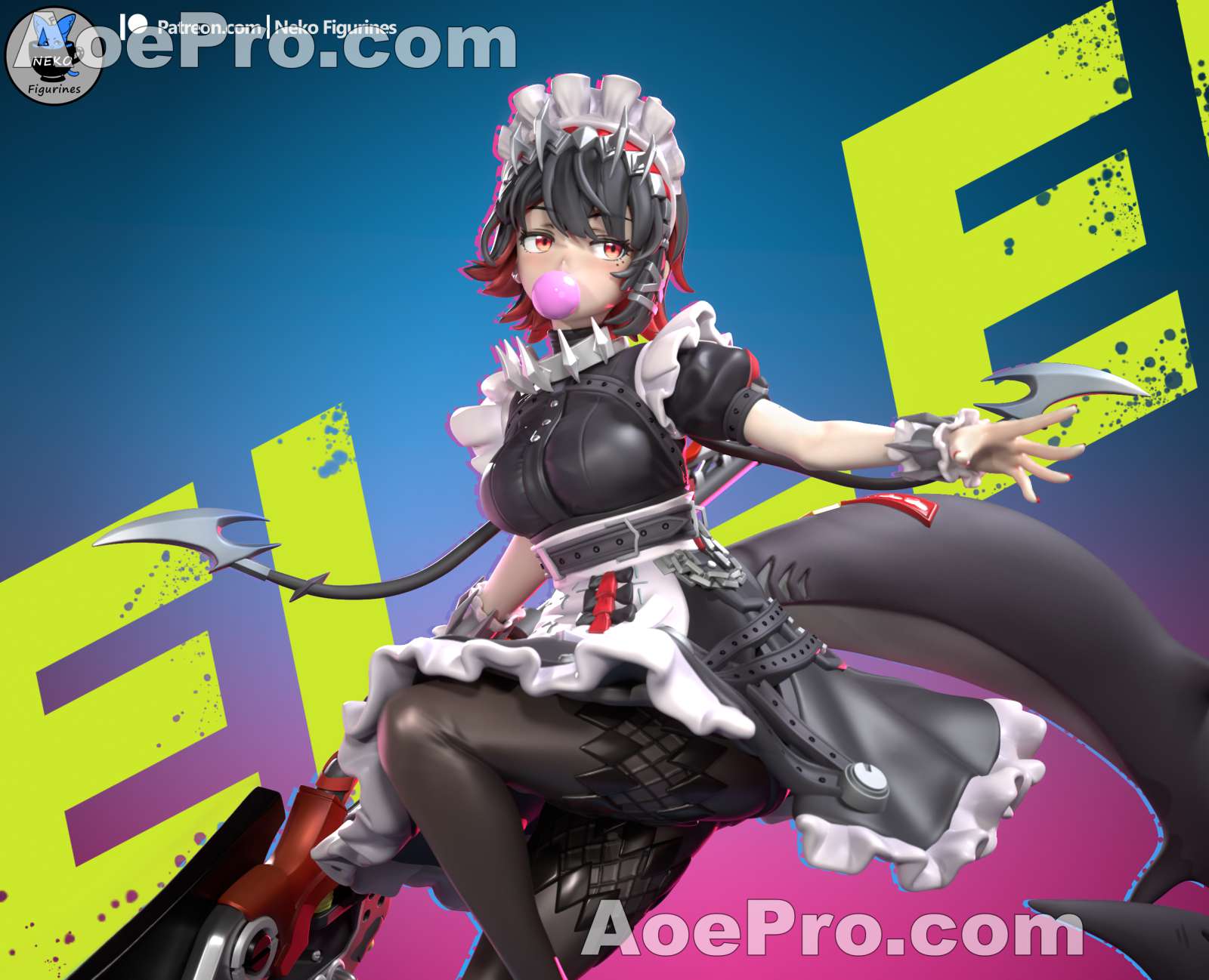 图片[2]|Neko_Figurines Ellen_Joe_ZZZ – 3D PRINTABLE Figure STL - NXlfB1|NXlfB1