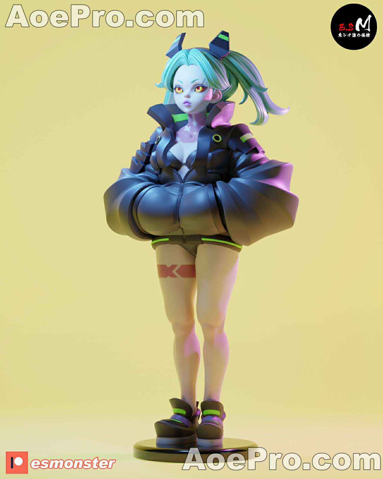 图片[1]|Rebecca - E.S Monster – 3D PRINTABLE Figure STL - NXlfB1|NXlfB1