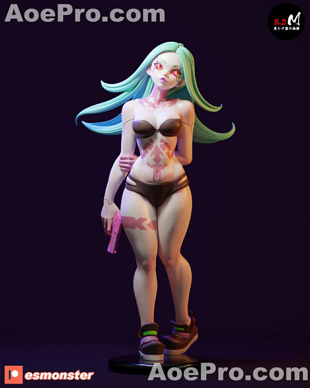 图片[4]|Rebecca - E.S Monster – 3D PRINTABLE Figure STL - NXlfB1|NXlfB1