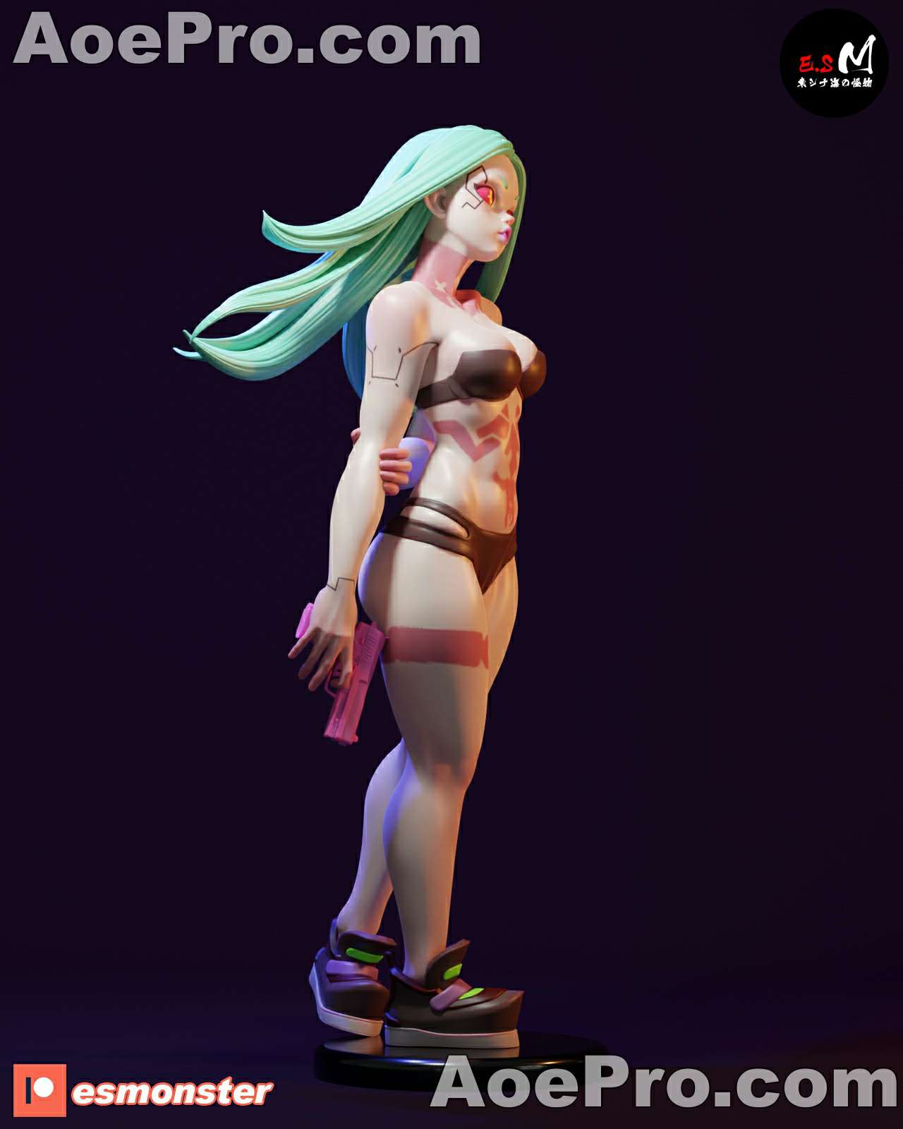 图片[5]|Rebecca - E.S Monster – 3D PRINTABLE Figure STL - NXlfB1|NXlfB1