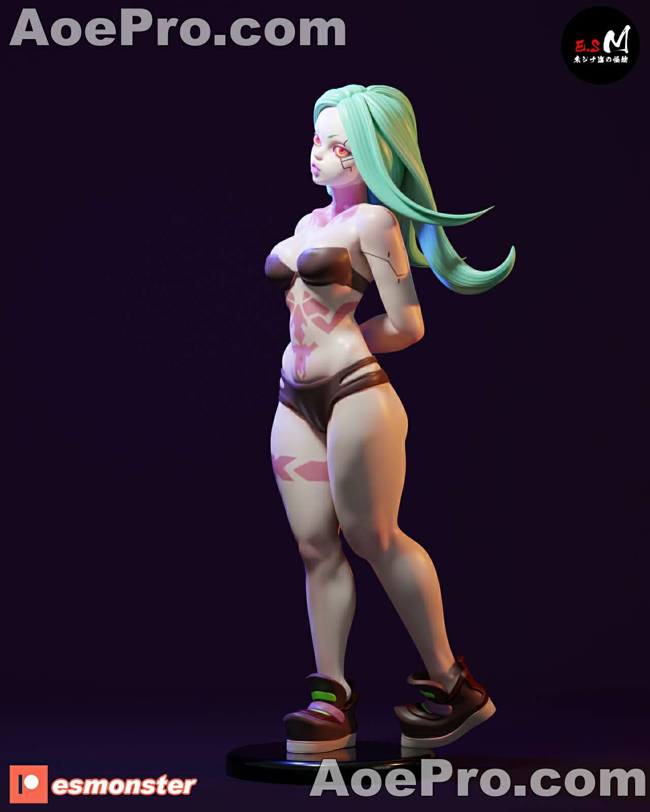 图片[6]|Rebecca - E.S Monster – 3D PRINTABLE Figure STL - NXlfB1|NXlfB1