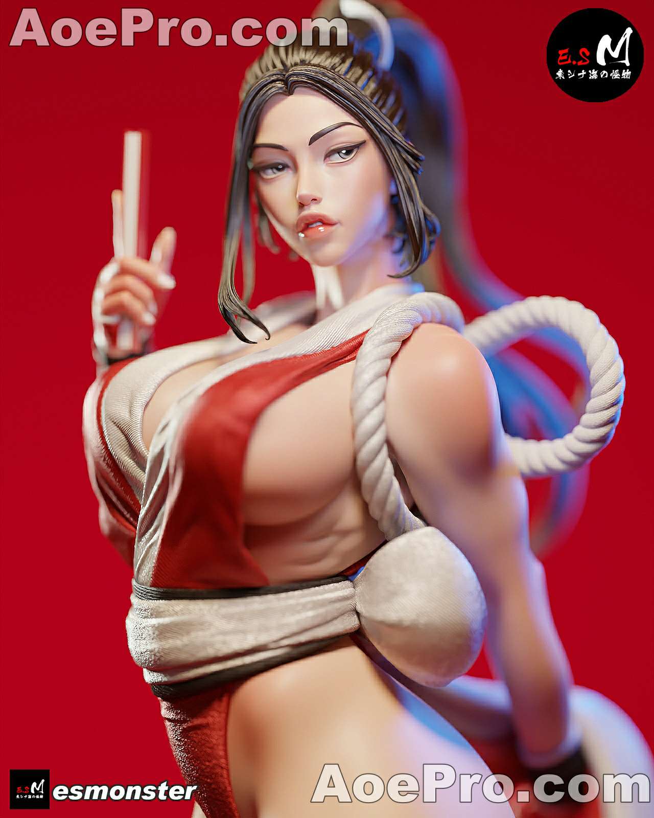 图片[5]|E.S Monster - Mai Shiranui KOF – 3D PRINTABLE Figure STL - NXlfB1|NXlfB1