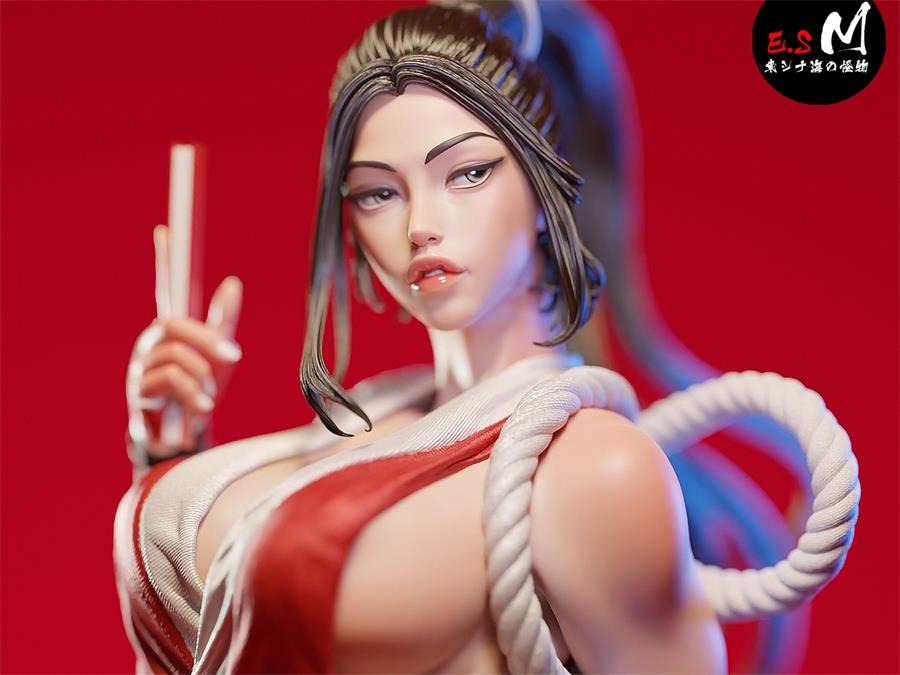 E.S Monster - Mai Shiranui KOF – 3D PRINTABLE Figure STL - NXlfB1|NXlfB1