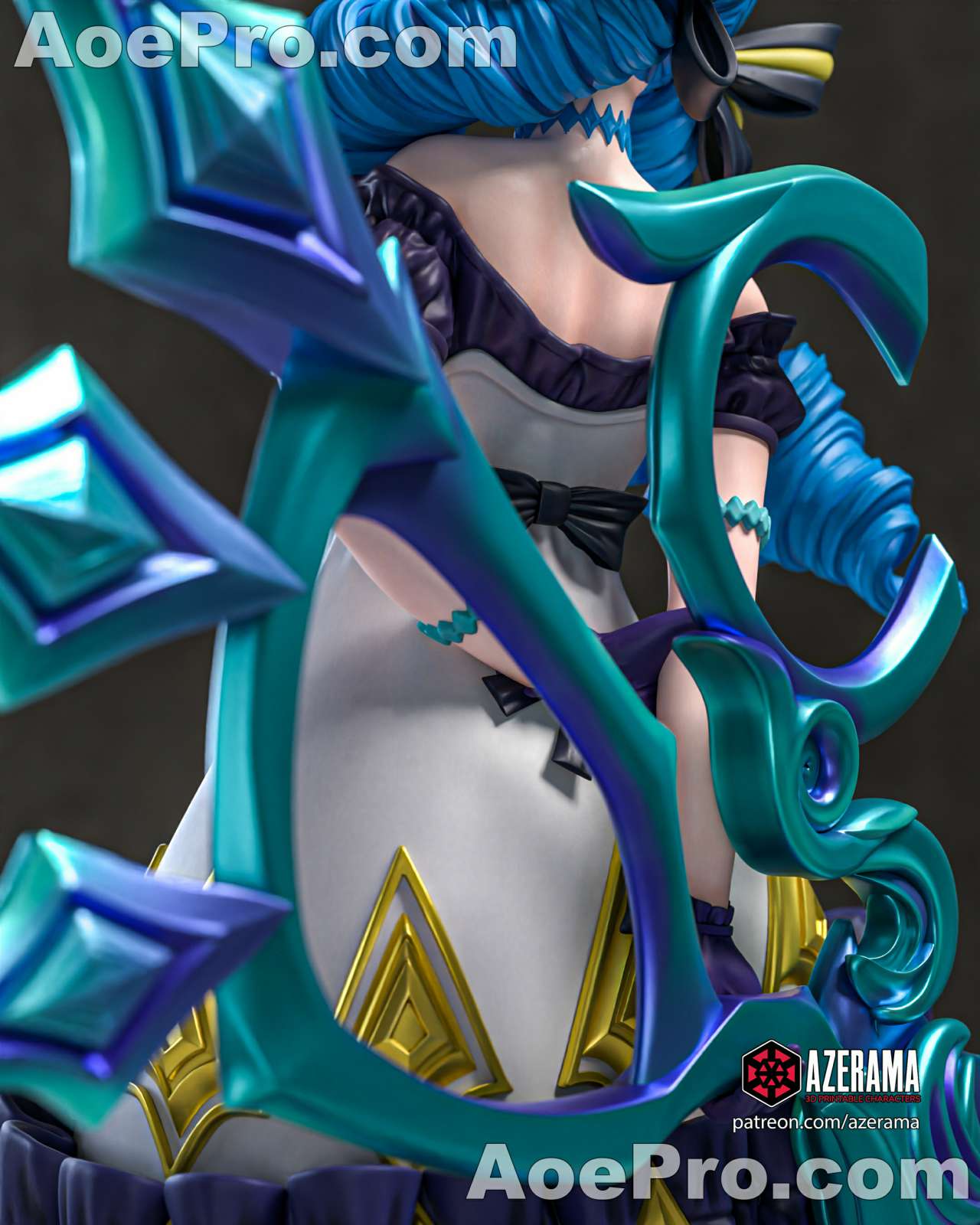 图片[8]|Azerama - Gwen League Of Legends – 3D PRINTABLE Figure STL - NXlfB1|NXlfB1