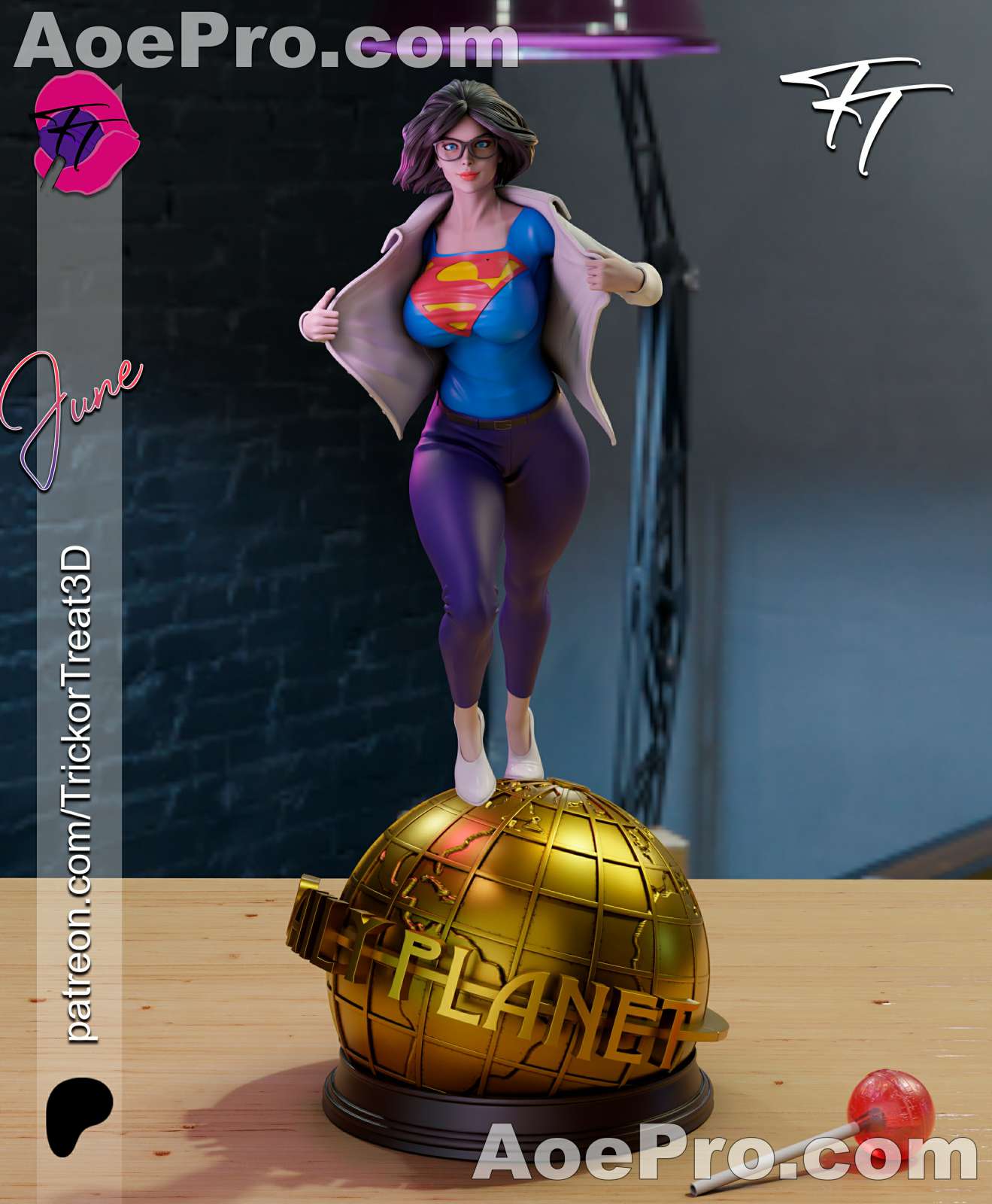 图片[2]|Trick or Treat - Lois Lane – 3D PRINTABLE Figure STL - NXlfB1|NXlfB1