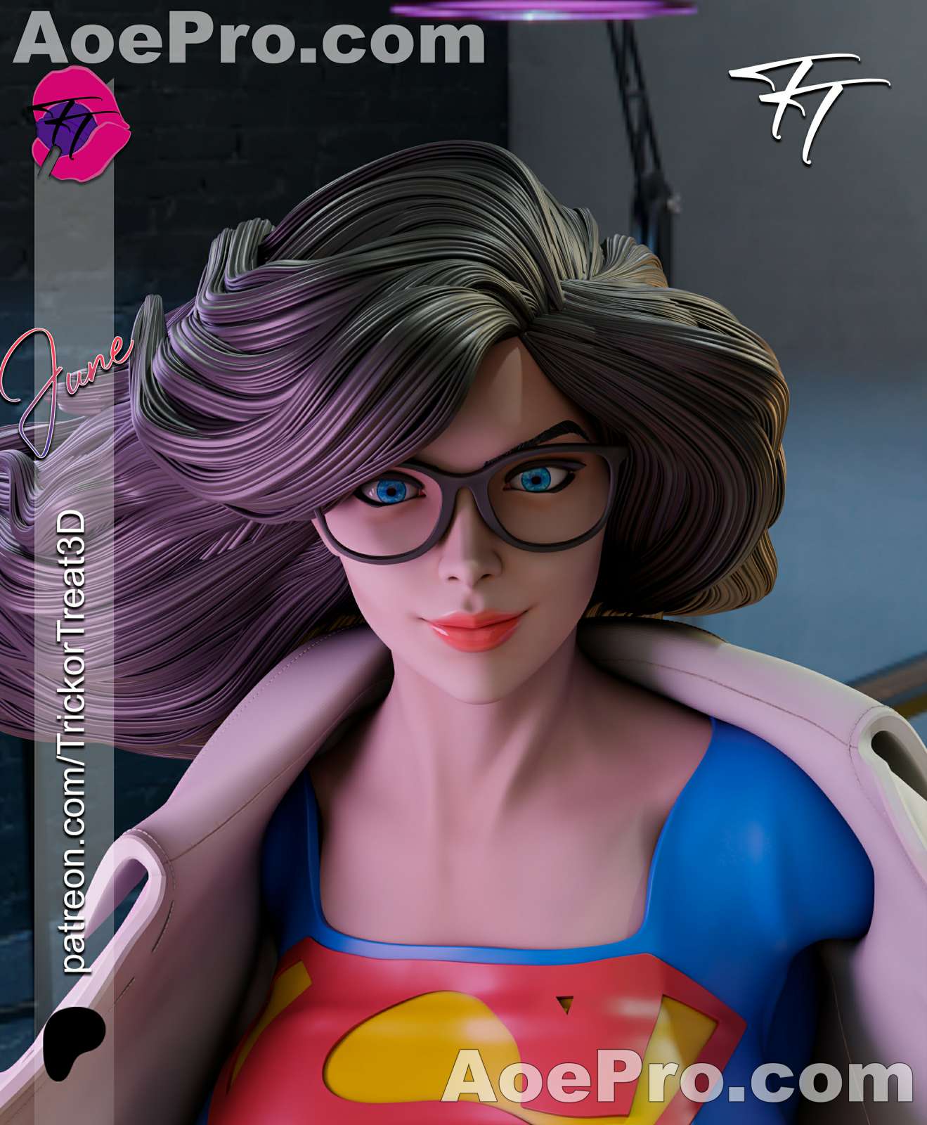 图片[6]|Trick or Treat - Lois Lane – 3D PRINTABLE Figure STL - NXlfB1|NXlfB1