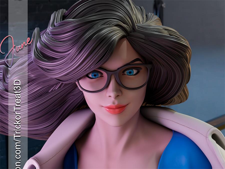 Trick or Treat - Lois Lane – 3D PRINTABLE Figure STL - NXlfB1|NXlfB1