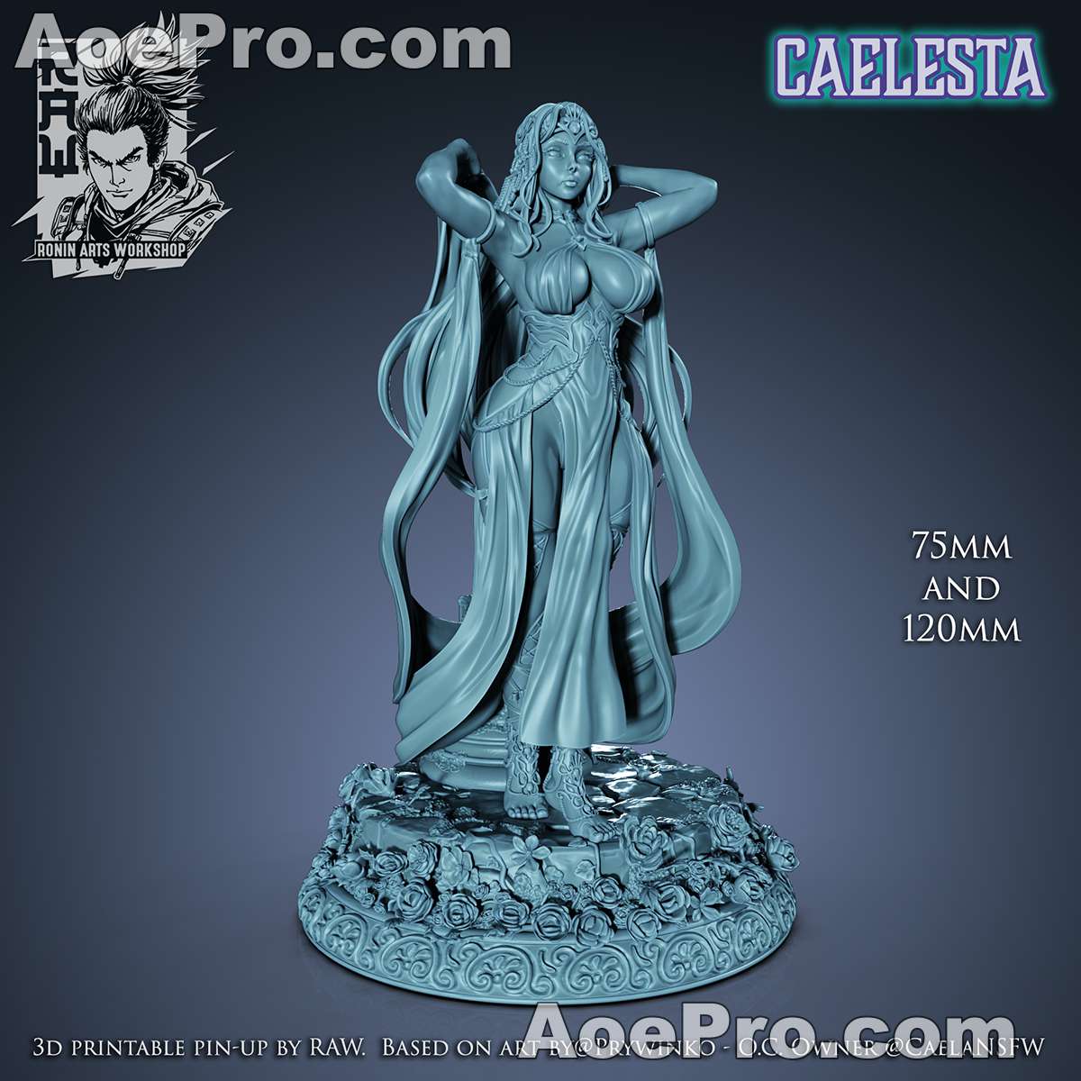 图片[4]|PinUp_Caelesta – 3D PRINTABLE Figure STL - NXlfB1|NXlfB1