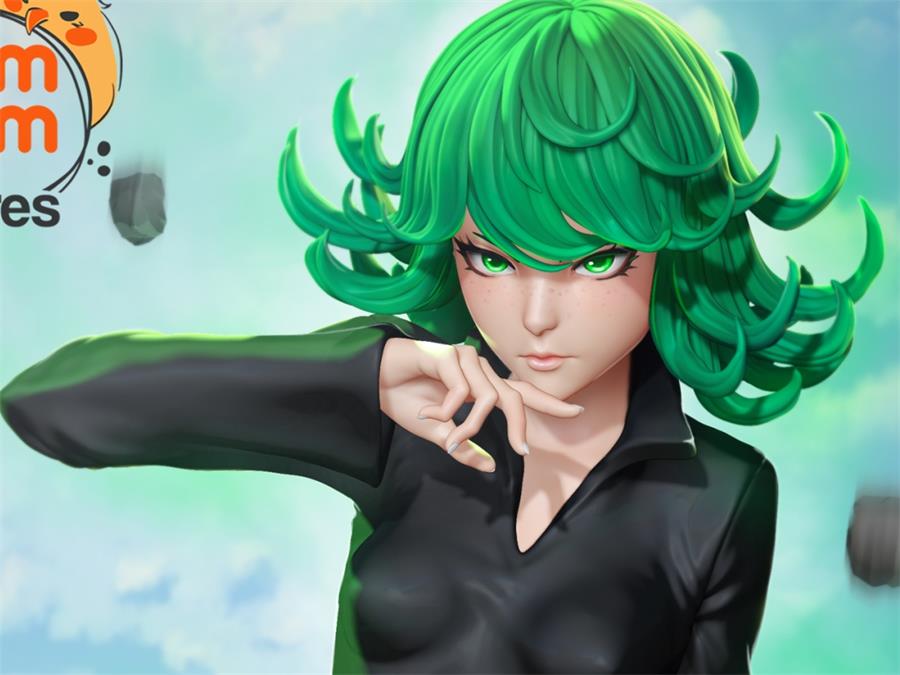 Tatsumaki from One Punch Man – 3D PRINTABLE Figure STL - NXlfB1|NXlfB1