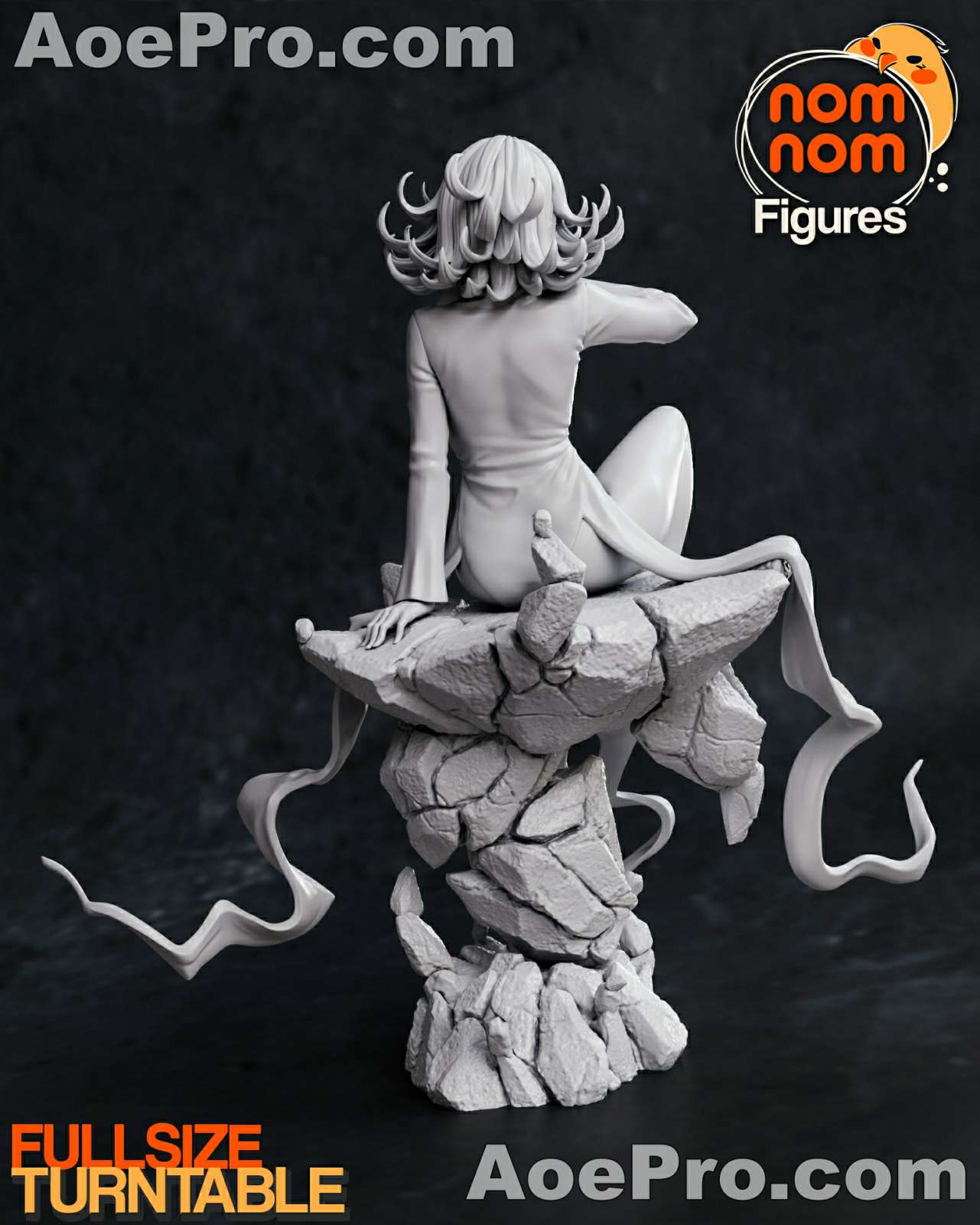 图片[4]|Tatsumaki from One Punch Man – 3D PRINTABLE Figure STL - NXlfB1|NXlfB1