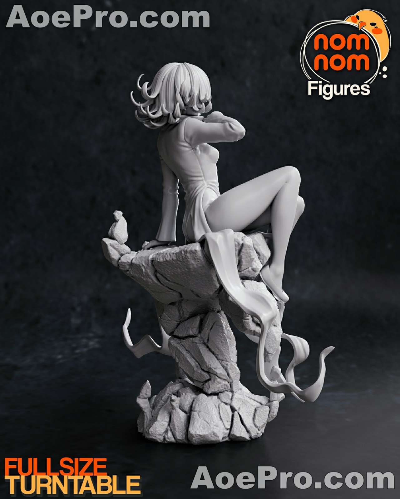 图片[1]|Tatsumaki from One Punch Man – 3D PRINTABLE Figure STL - NXlfB1|NXlfB1