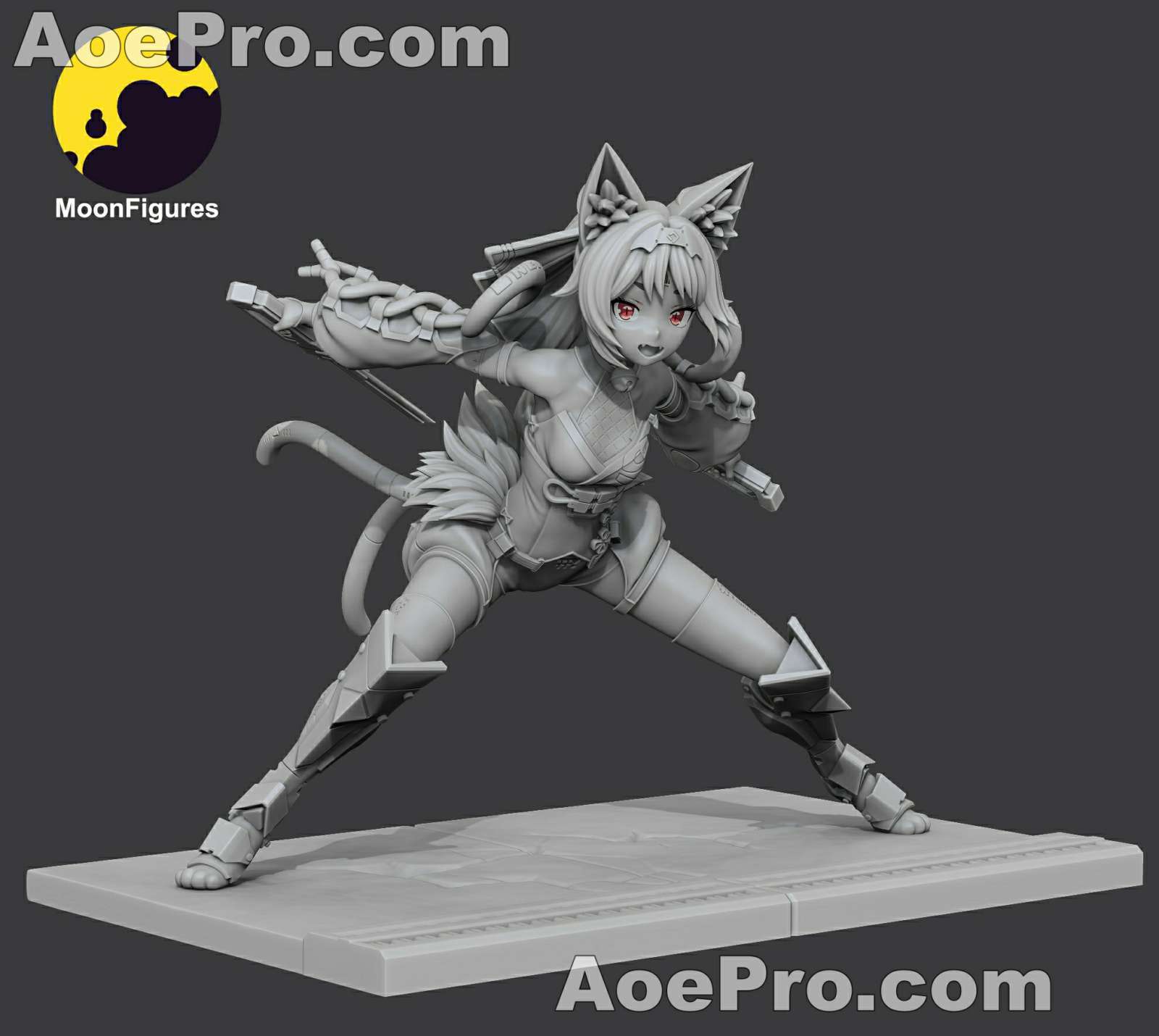 图片[2]|Moon Figures - Nekomiya Mana – 3D PRINTABLE Figure STL - NXlfB1|NXlfB1