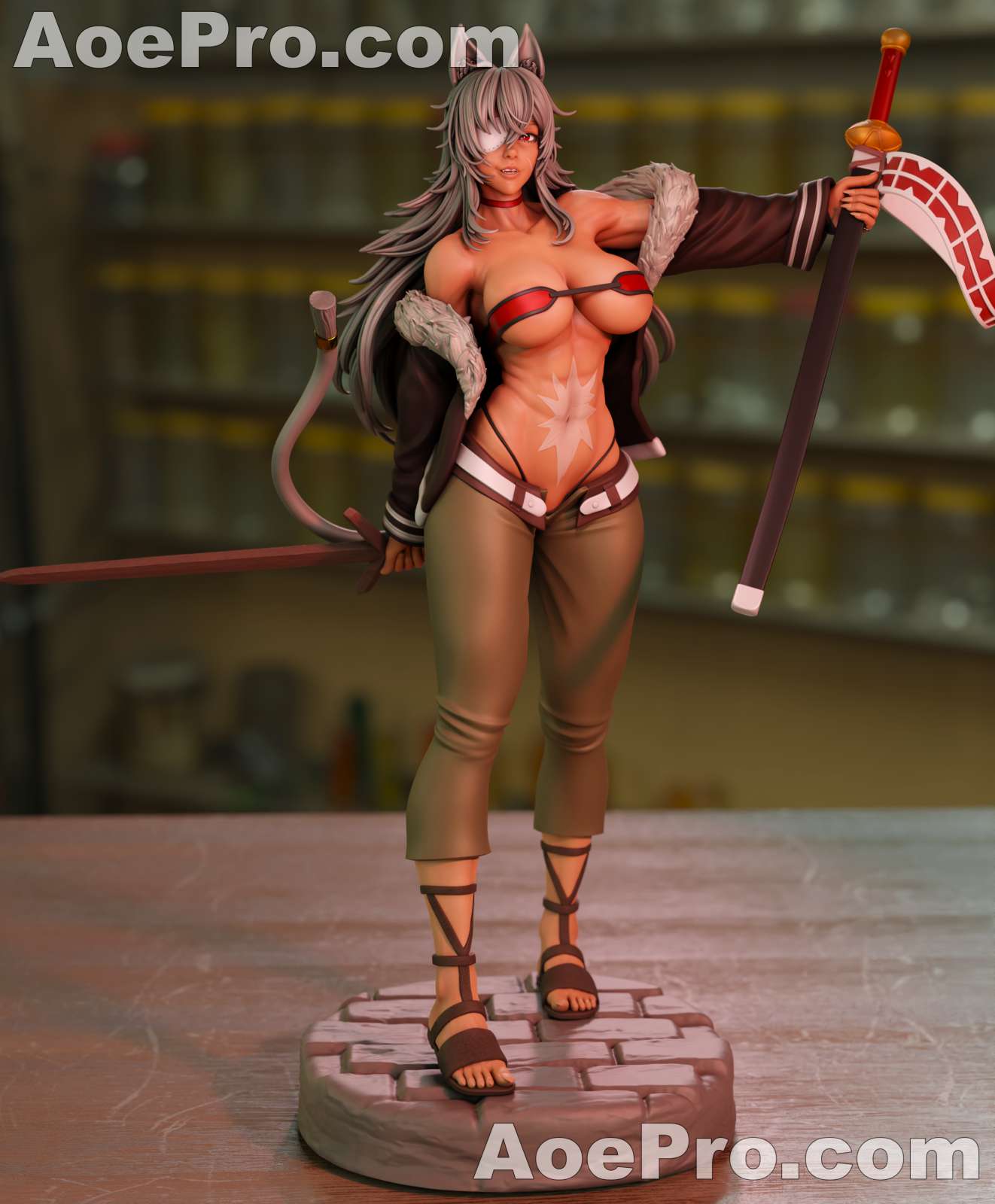 图片[1]|Ghislaine Dedoldia - Mushoku Tensei – 3D PRINTABLE Figure STL - NXlfB1|NXlfB1