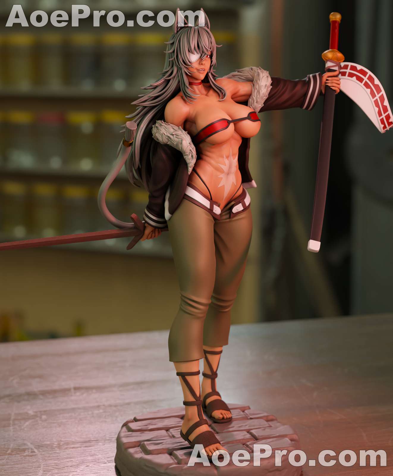 图片[5]|Ghislaine Dedoldia - Mushoku Tensei – 3D PRINTABLE Figure STL - NXlfB1|NXlfB1