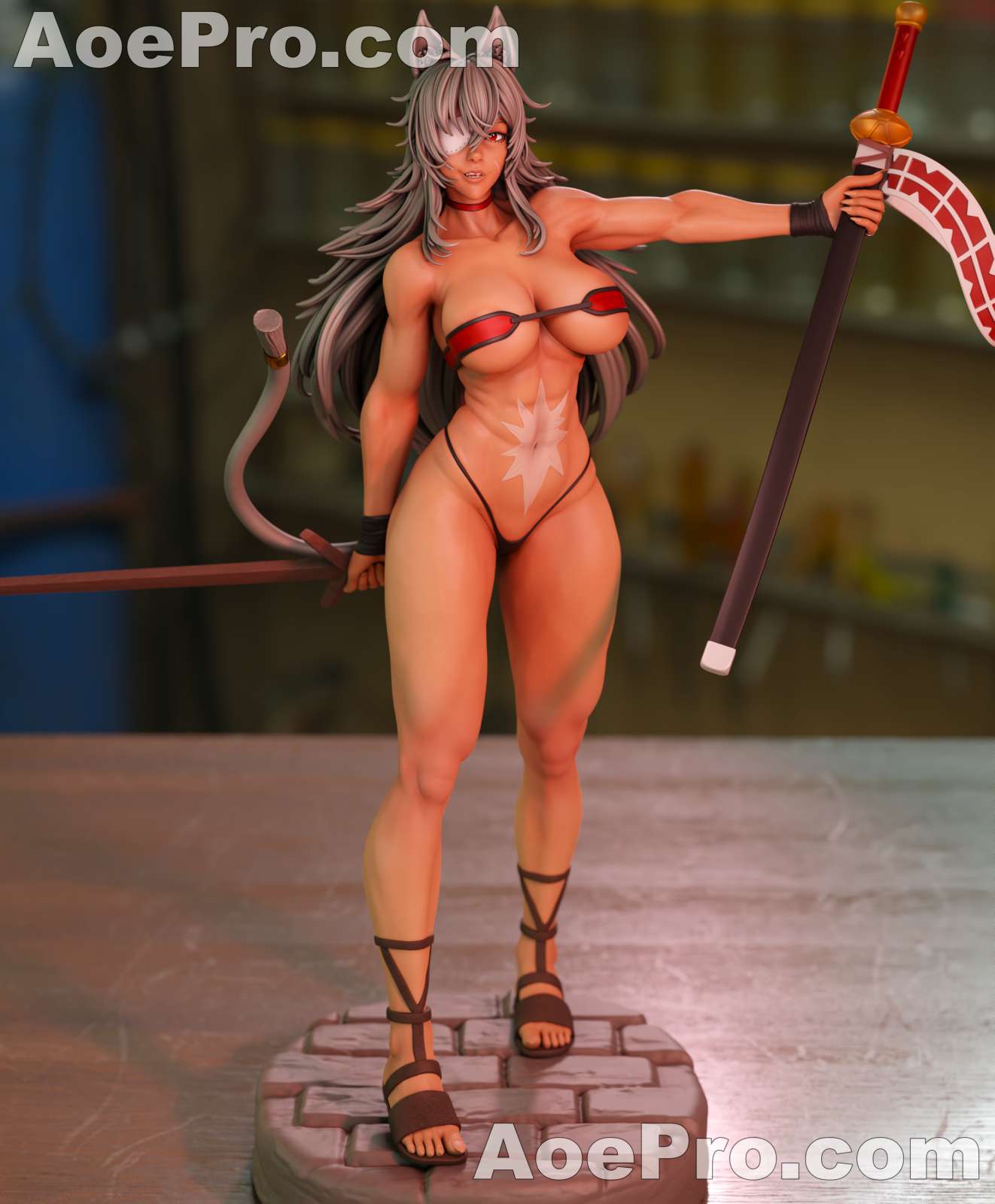 图片[7]|Ghislaine Dedoldia - Mushoku Tensei – 3D PRINTABLE Figure STL - NXlfB1|NXlfB1