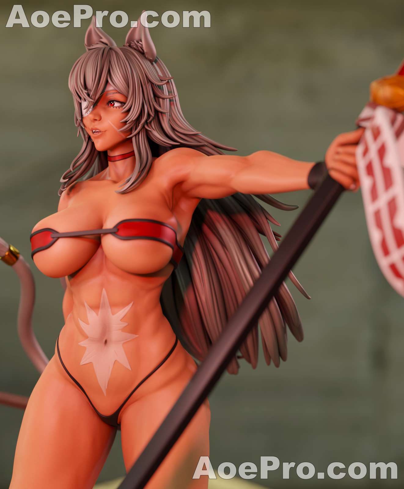 图片[8]|Ghislaine Dedoldia - Mushoku Tensei – 3D PRINTABLE Figure STL - NXlfB1|NXlfB1