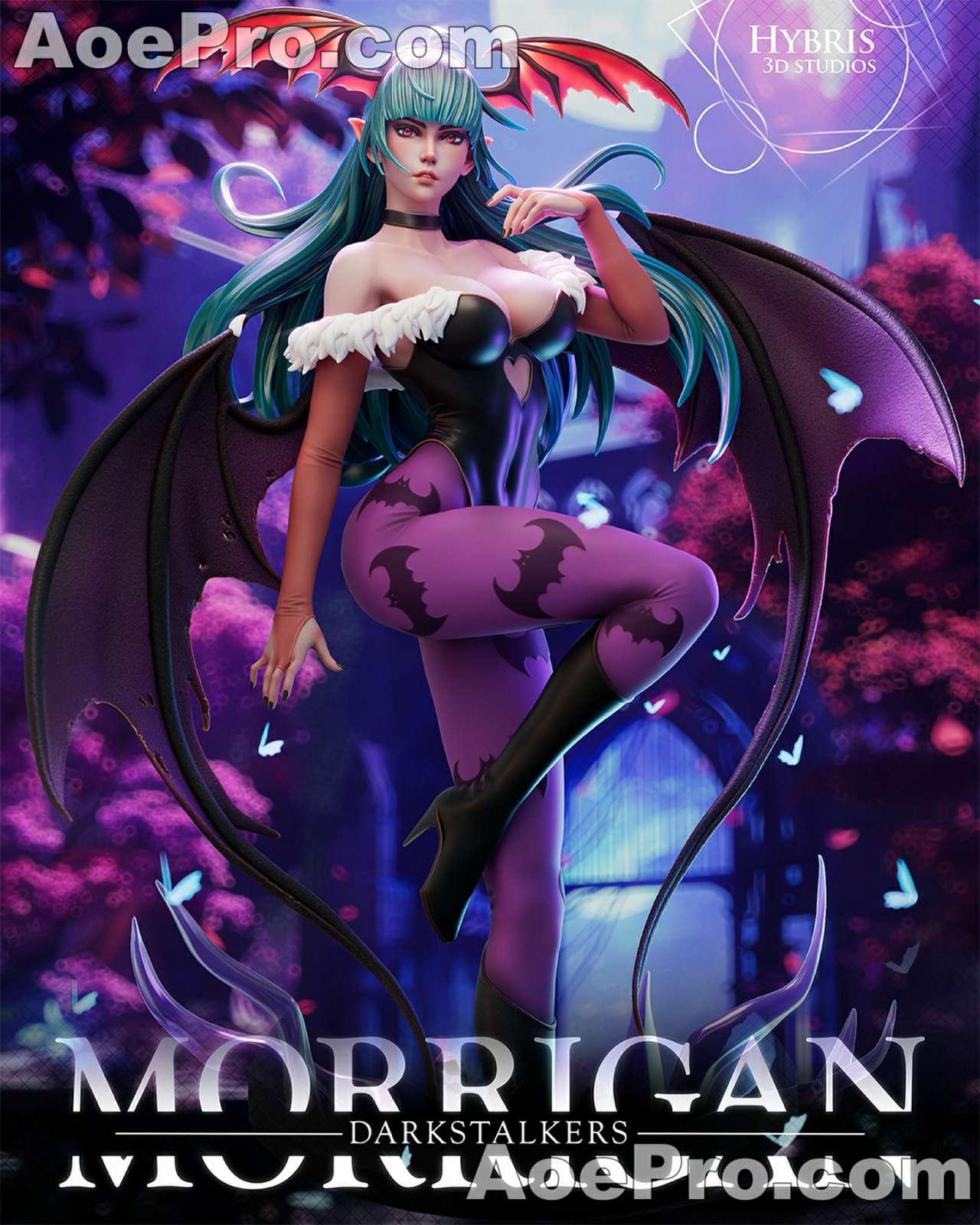 图片[1]|Hybris Studios - Morrigan - Darkstalkers – 3D PRINTABLE Figure STL - NXlfB1|NXlfB1