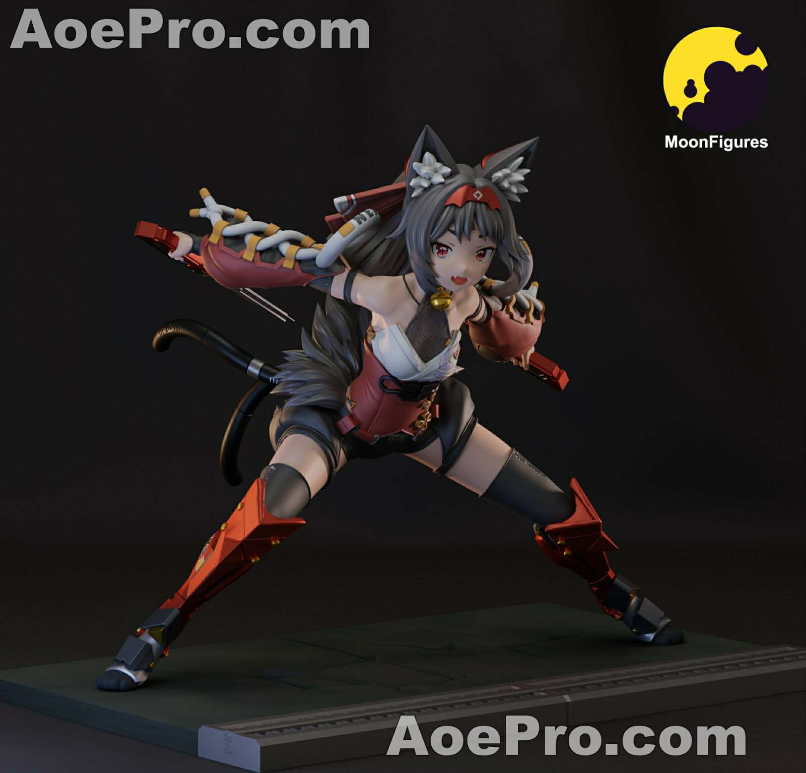 图片[1]|Moon Figures - Nekomiya Mana – 3D PRINTABLE Figure STL - NXlfB1|NXlfB1