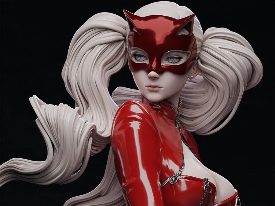 Ann Takamaki from Persona 5 – 3D PRINTABLE Figure STL - NXlfB1|NXlfB1