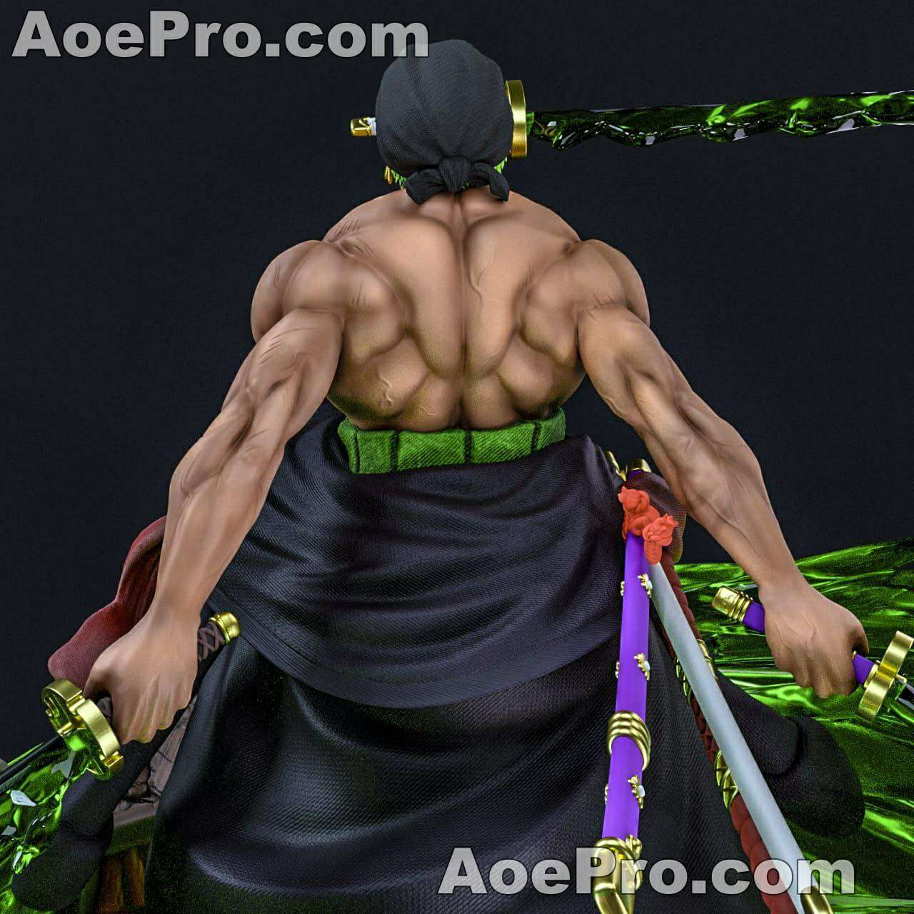 图片[2]|Roronoa Zoro By Natan Silva 3D – 3D PRINTABLE Figure STL - NXlfB1|NXlfB1