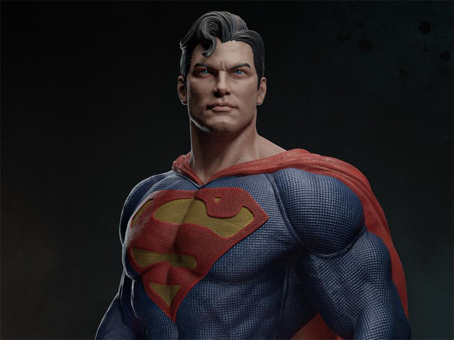 Shdaloo Studios - Superman – 3D PRINTABLE Figure STL - NXlfB1|NXlfB1